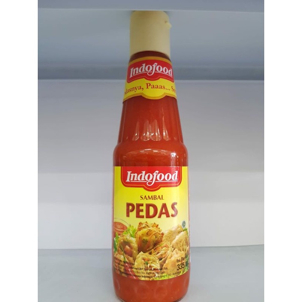 Jual INDOFOOD SAMBAL PEDAS BOTOL 335ML Shopee Indonesia