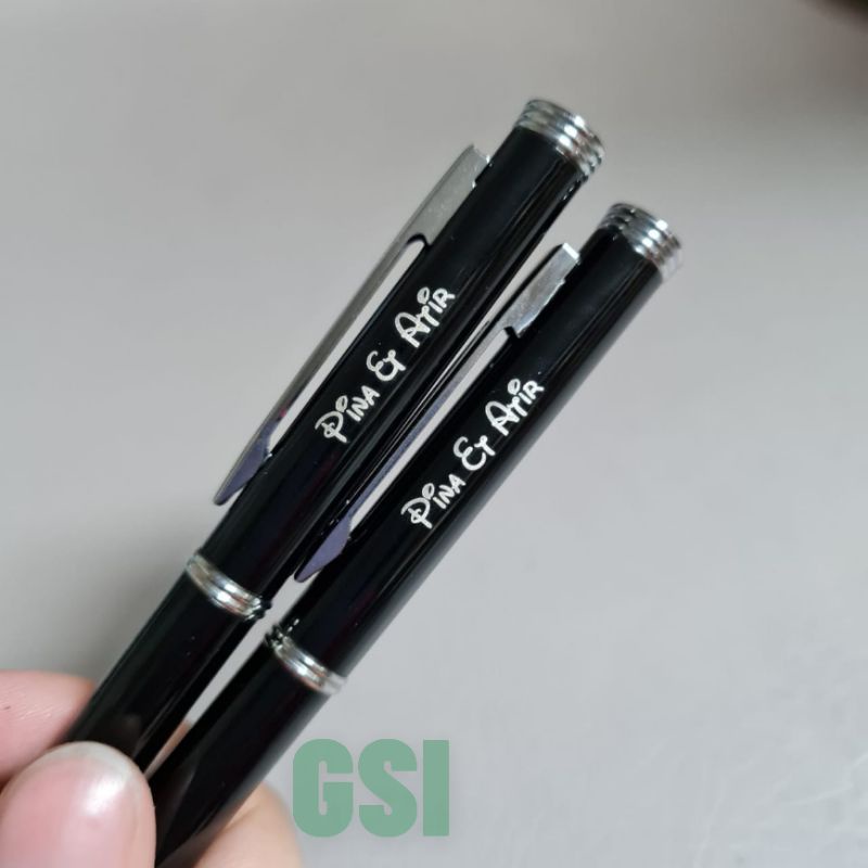 Jual Custom Nama Pulpen Metal Paku Medium Shopee Indonesia