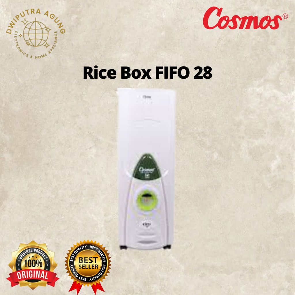 Jual Cosmos FIFO 28 Rice Box Tempat Beras 28 Kg Shopee Indonesia