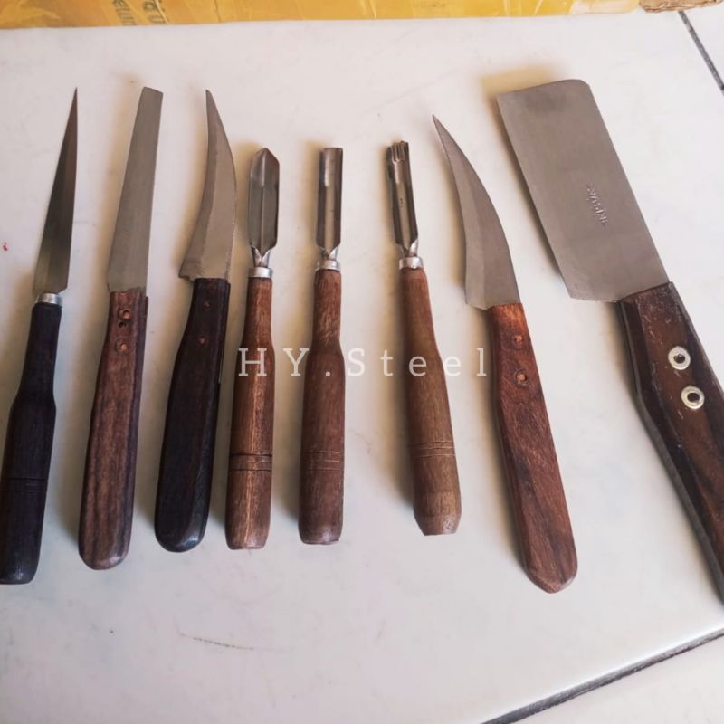 Jual Satu Set Pisau Garnish Pisau Ukir Buah Pisau Carving Isi Isi