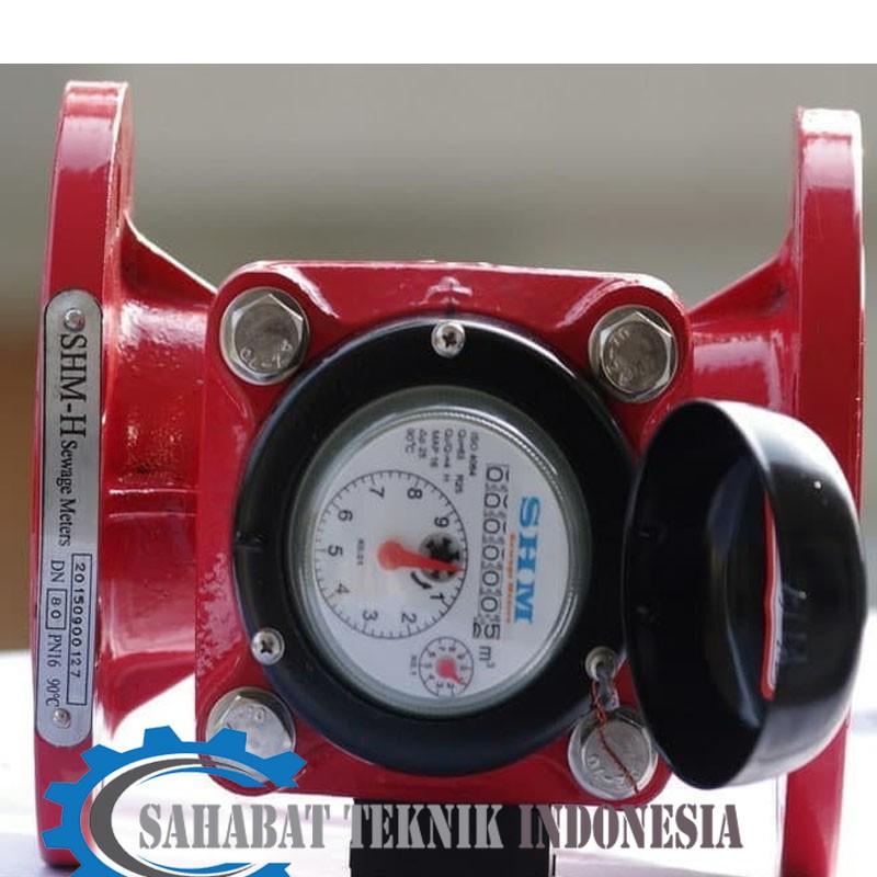 Jual Meteran Air Limbah SHM Sewage 3 Inch DN 80 HOT Temp Max 90 C