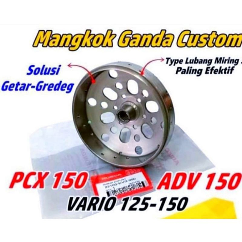 Jual Mangkok Cvt Kampas Ganda Solusi Anti Gredeg Honda VARIO PCX ADV