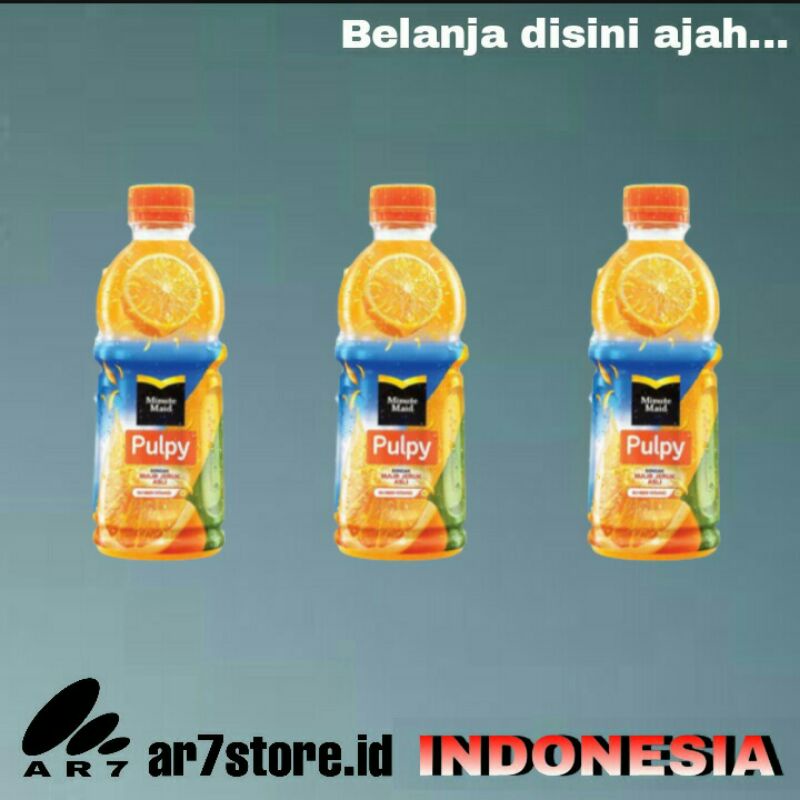 Jual MINUTE MAID Minuman Pulpy Orange 300ml Shopee Indonesia