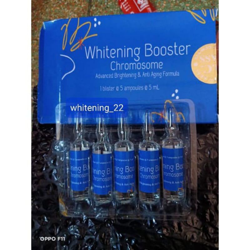 Jual Whitening Booster Cromosome 100 Original Free Alkes Shopee