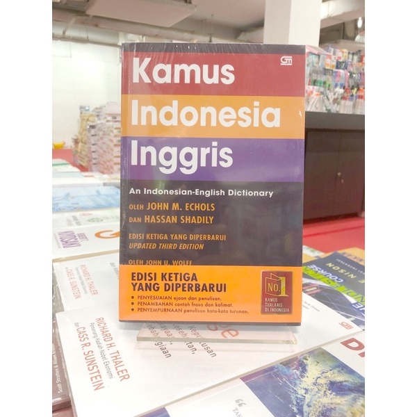 Jual Kamus Indonesia Inggris Edisi Ketiga Yang Diperbarui Original