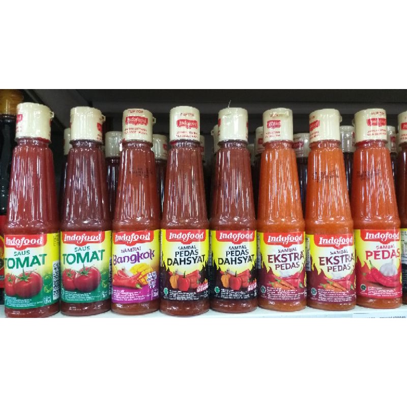 Jual Saus Sambal Saus Tomat Saus Cabai Indofood 135ml Shopee Indonesia