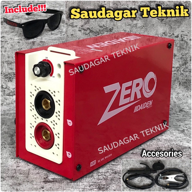 Jual Mesin Las Daiden Zero 120A 450 900 Watt Trafo Inverter 120 A