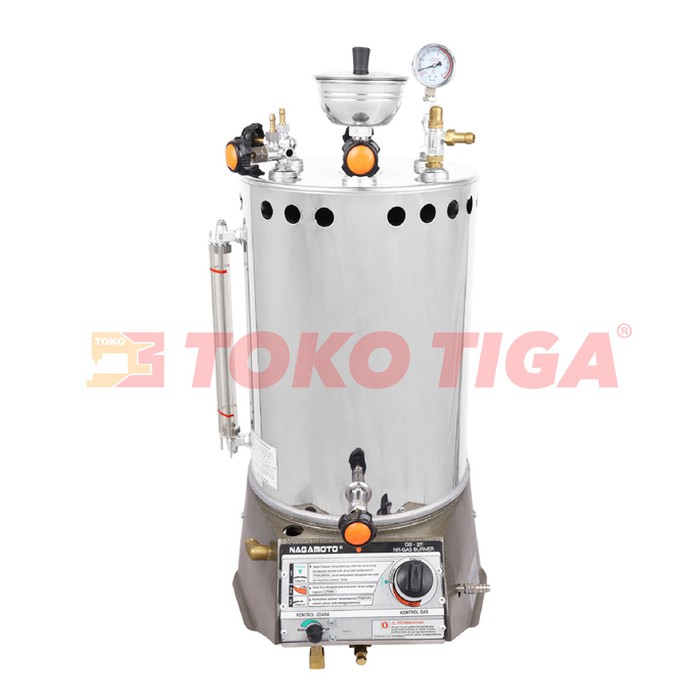 Jual Setrika Uap Gas Steam Boiler Otomatis Liter Nagamoto Gb M