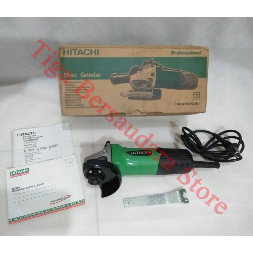 Jual Mesin Gerinda Tangan 4 Inch Hitachi G10SS Angle Grinder G 10SS