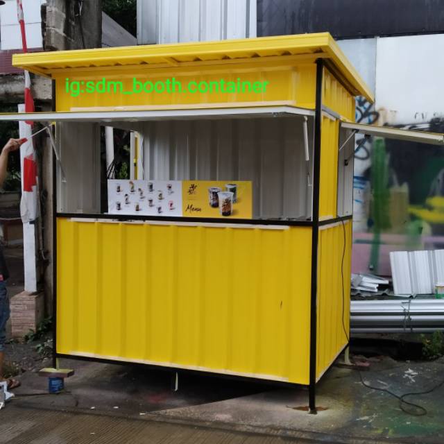 Jual Booth Semi Container Shopee Indonesia