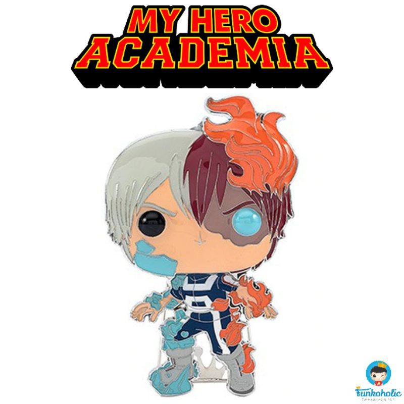 Jual Funko POP Pins Animation My Hero Academia Shoto Todoroki Large