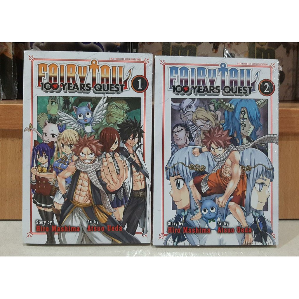 Jual Buku Komik Fairy Tail 100 Years Quest Vol 1 2 3 Original Book