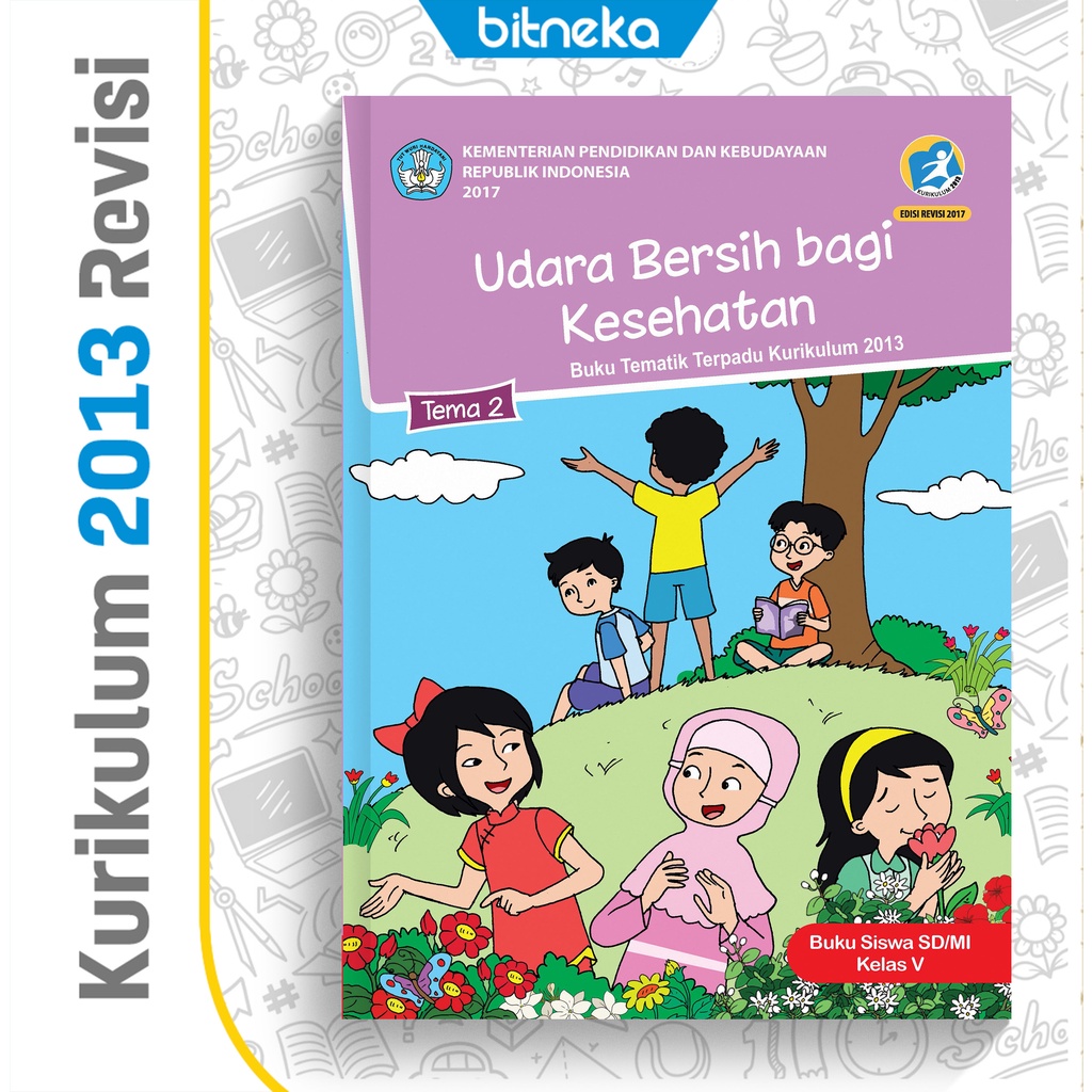 Jual Buku Tematik Sd Mi Kelas Tema Udara Bersih Bagi Kesehatan K