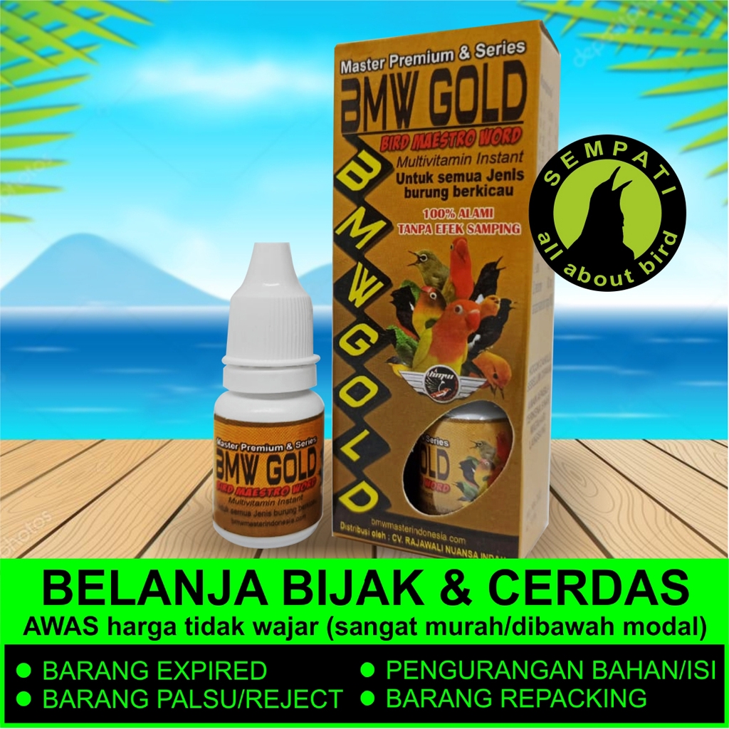 Jual Bmw Gold Multivitamin Instant Vitamin Burung Meningkatkan Performa