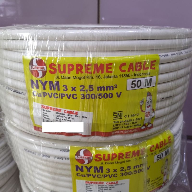 Jual Kabel Nym X X Supreme Rol Roll M Meter M Meter