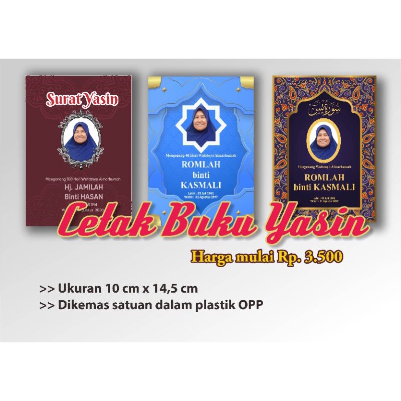 Jual Buku Yasin Dan Tahlil Shopee Indonesia