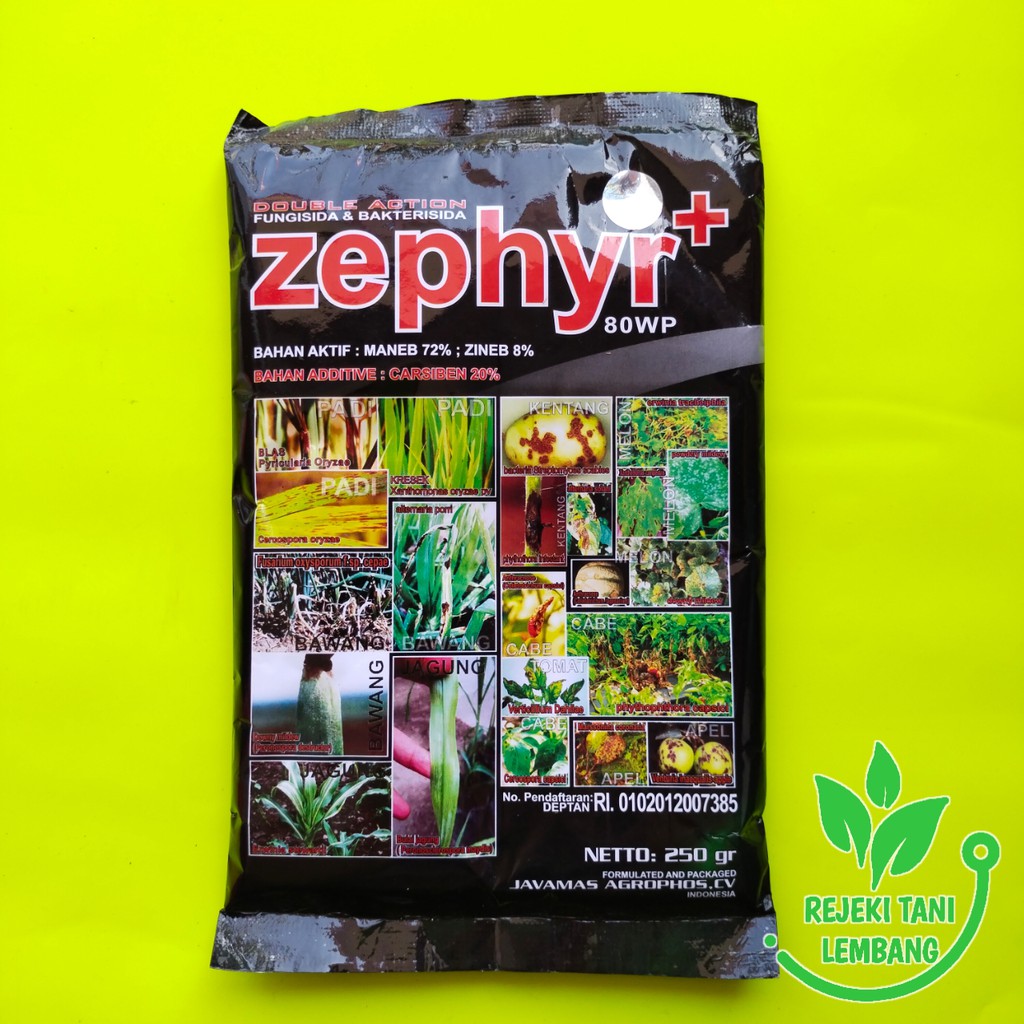 Jual Fungisida Bakterisida Zephyr Wp Netto Gr Pengendali Penyakit