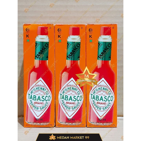 Jual 100 ORIGINAL TABASCO BRAND RED PEPPER SAUCE 60ML IMPORT USA