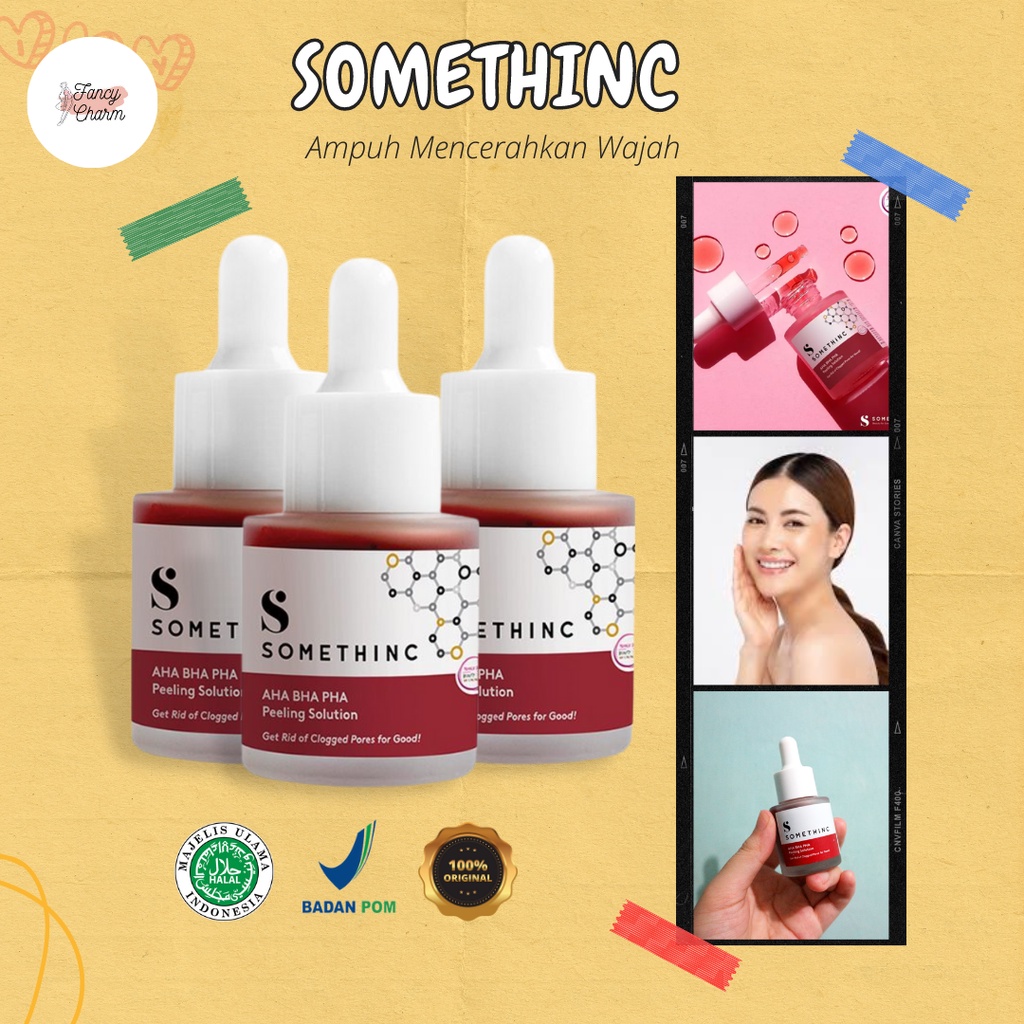 Jual SOMETHINC AHA BHA PHA Peeling Solution 20ml Original 100 BPOM