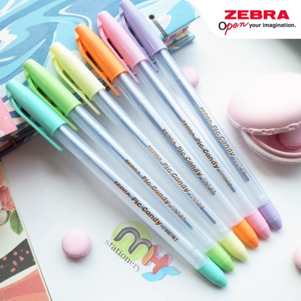 Jual Zebra Bolpoin Pulpen Ballpoint Semi Gel Pen Pena Piccolo