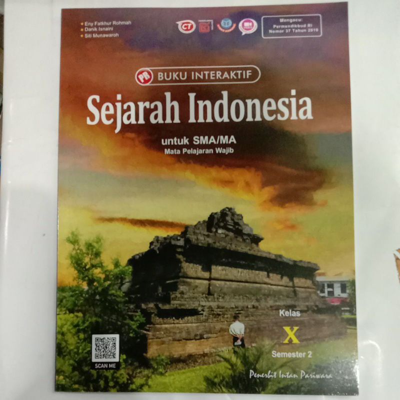 Jual Buku LKS PR Interaktif Sejarah Indonesia Wajib Kelas X 1 SMA