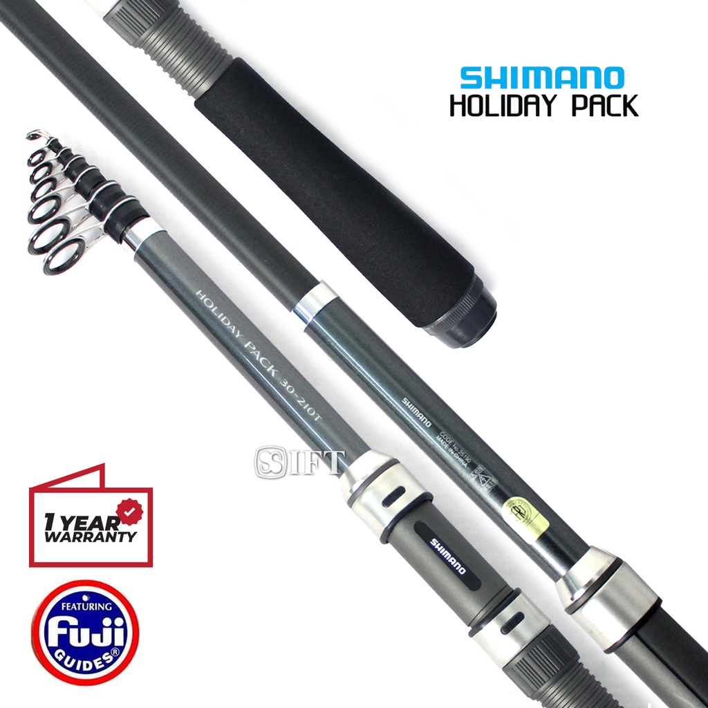 Jual Joran Surf Shimano Holiday Pack Full Fuji Casting Pasiran