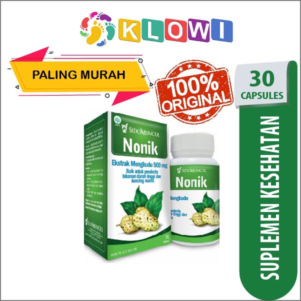 Jual Sido Muncul Nonik Obat Herbal Diabetes Dan Hipertensi 30 Kapsul