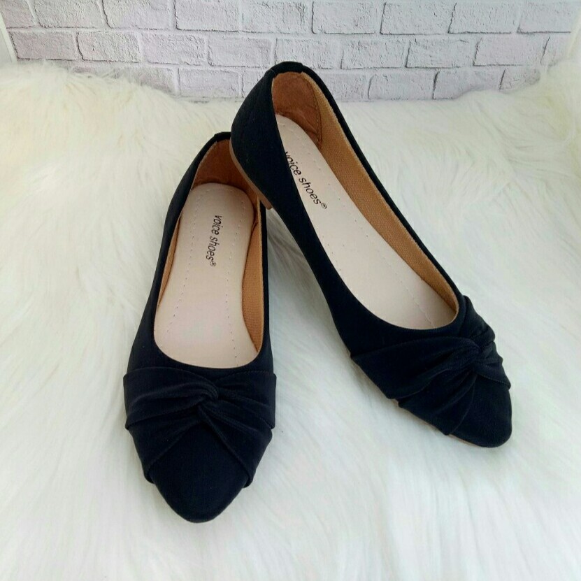 Jual Arlaine Keinara Flatshoes Sepatu Flat Wanita Flatshoes Suede