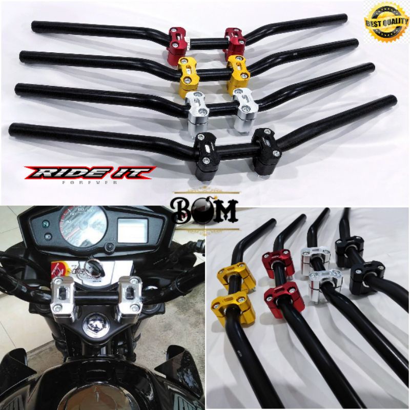 Jual Stang RZR Stir RZR Set Raiser Ride It CNC Vixion CB150 RX King Fu