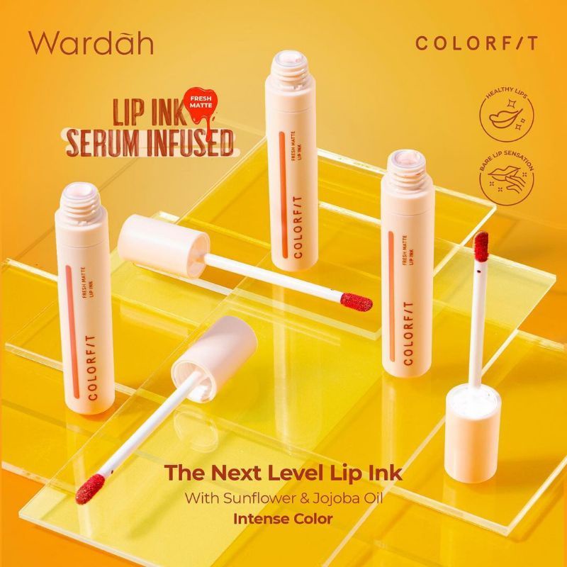 Jual Wardah Colorfit Fresh Lip Ink Serum Shopee Indonesia