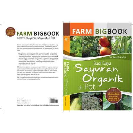 Jual Buku Farm Bigbook Budi Daya Sayuran Organik Di Pot BP Bambang