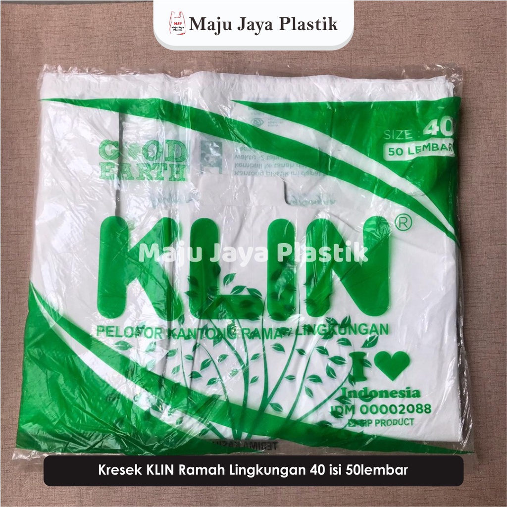 Jual Plastik Kresek Putih Ramah Lingkungan Oxium Go Green Klin X