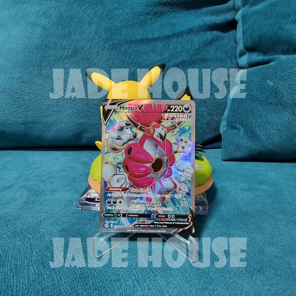 Jual Hoopa V Full Art 253 264 Fusion Strike Kartu Pokemon TCG