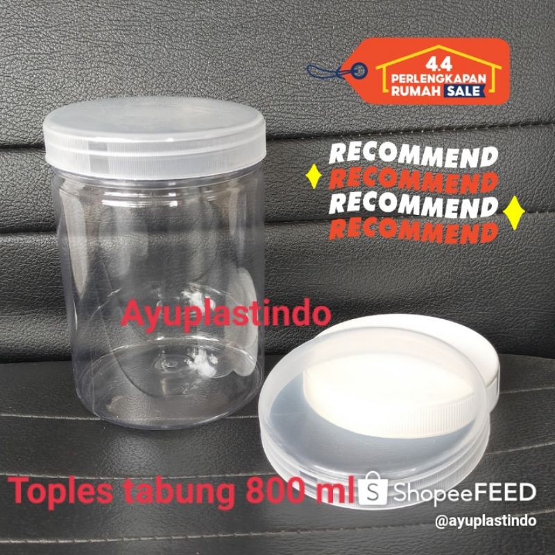 Jual Toples Plastik Ml Toples Tabung Ml Food Grade Berikut