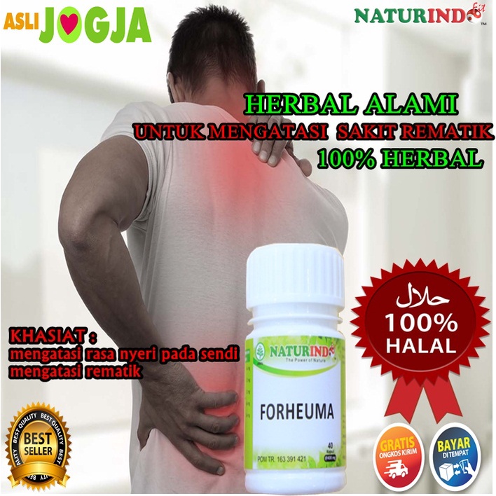 Jual Obat Herbal Naturindo Forheuma Rematik Nyeri Sendi Sendi Kaku