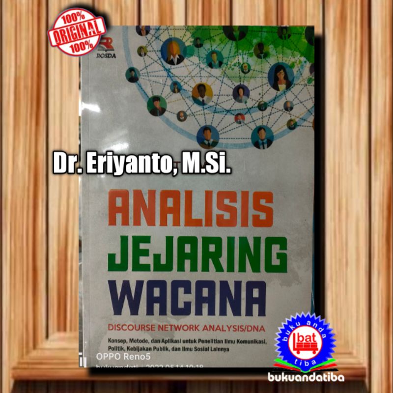 Jual Buku Analisis Jejaring Wacana Dr Eriyanto M Si Shopee Indonesia