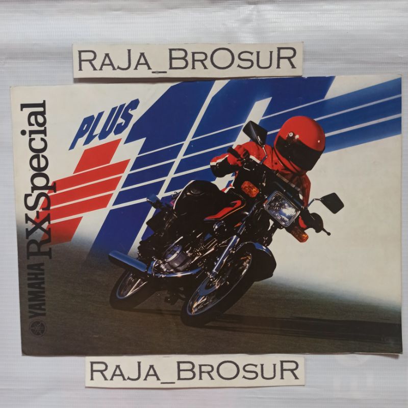 Jual Poster Brosur Katalog Leaflet Jadul Lawas Yamaha Rxs Rx S Rx