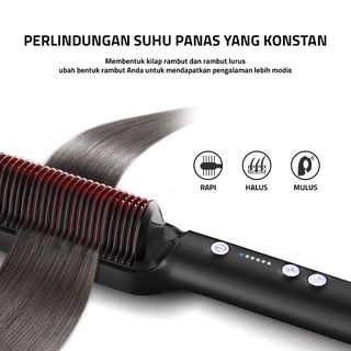 Jual Gm Bear Catokan Sisir Pelurus Rambut Elektrik Hair