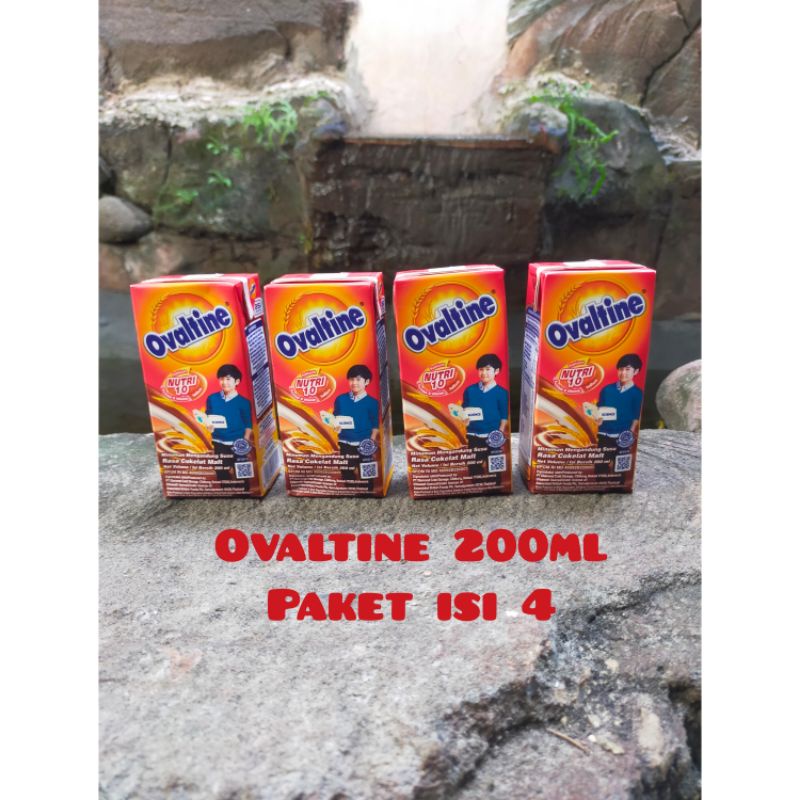 Jual Ovaltine Choco Malt Uht Ml Isi Shopee Indonesia