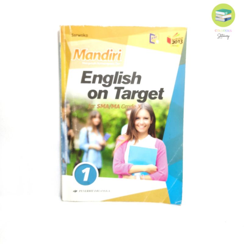 Jual Buku MANDIRI English On Target Untuk SMA Kelas 10 Edisi Revisi