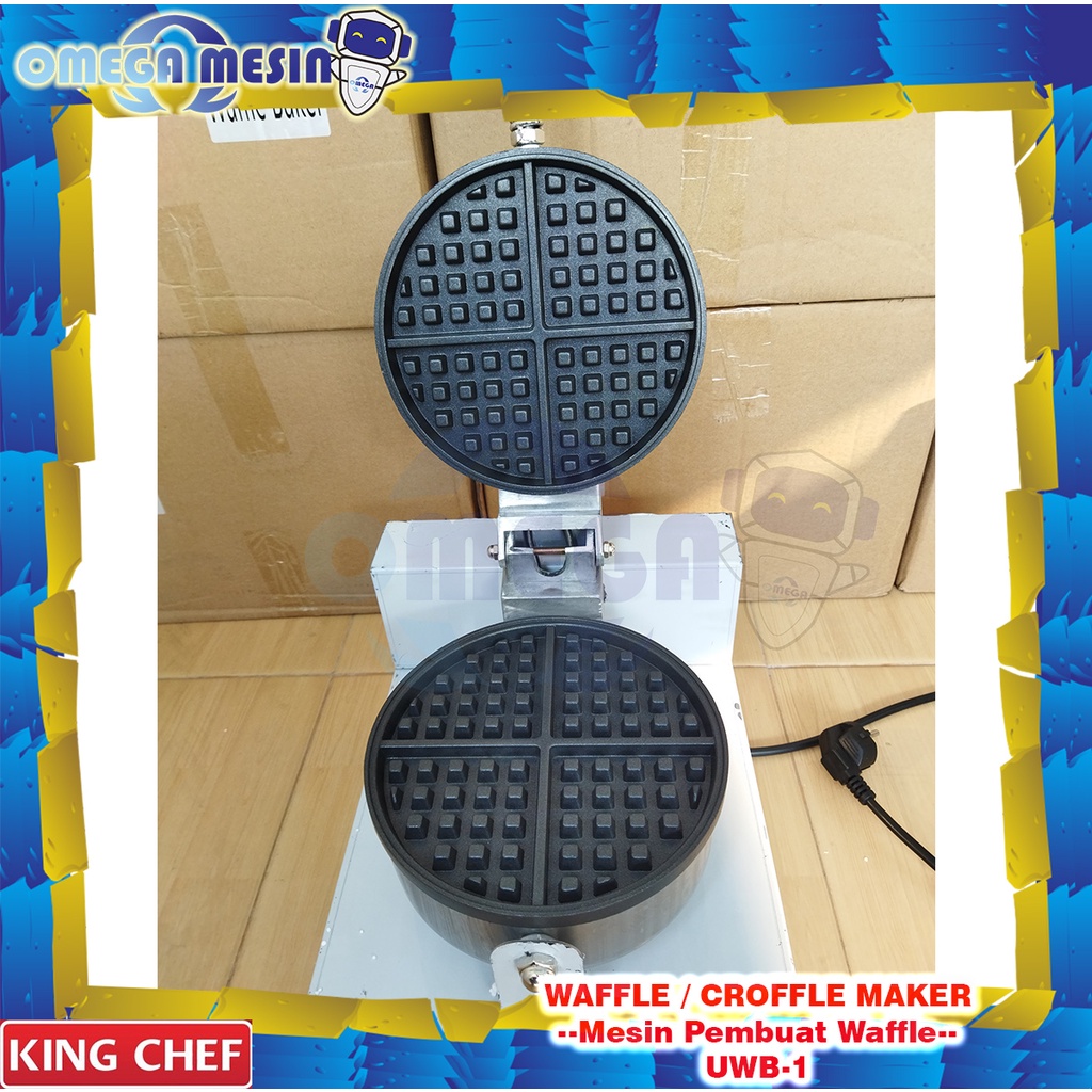 Jual Mesin Pembuat Waffle Waffle Croffle Maker UWB 1 KING CHEF