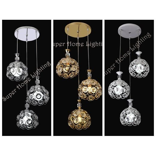 Jual Lampu Gantung Minimalist Bulat Kristal Shopee Indonesia