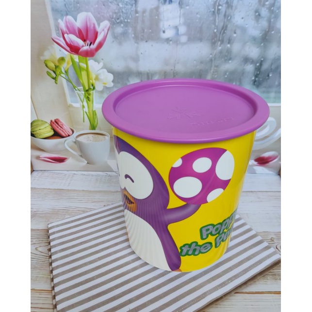 Jual Poppy Froggy Playfull Canister 2L Toples Tempat Susu 1pc