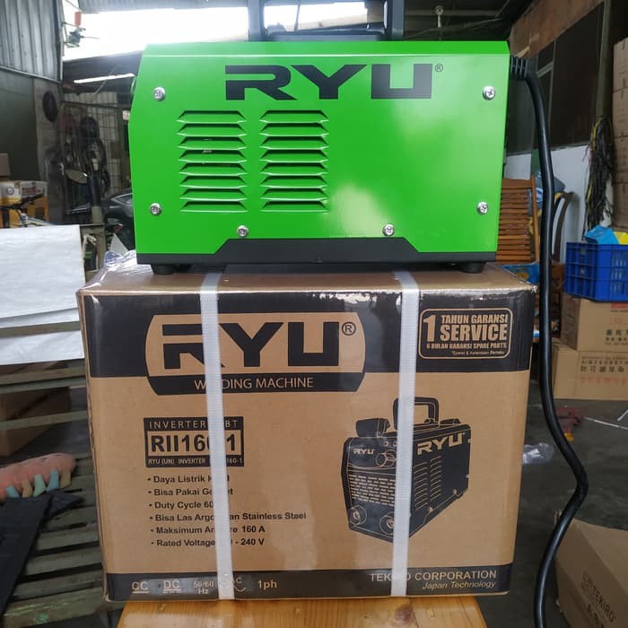 Jual Mesin Las Trafo Las Rii Igbt Inverter Ryu Shopee