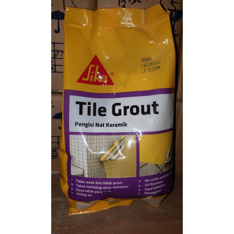 Jual SIKA Tile Grout Ivory Pengisi Nat Keramik Granit Shopee