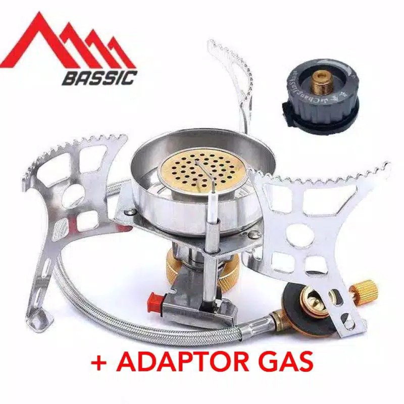 Jual Kompor Camping Portabel Tungku Tembaga Portable Adaptor Gas