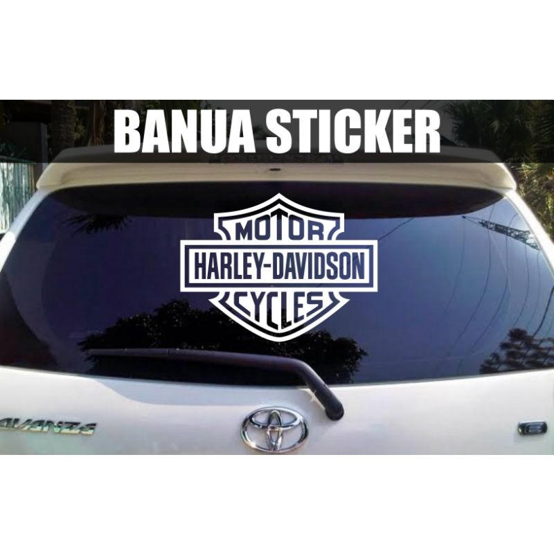 Jual Stiker Harley Davidson Untuk Di Kaca Mobil Shopee Indonesia