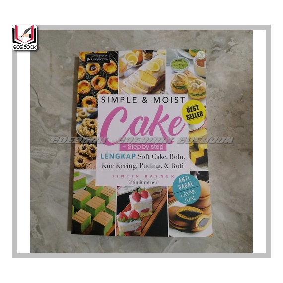 Jual Buku Simple Moist Cake Step By Step Tintin Rayner Shopee