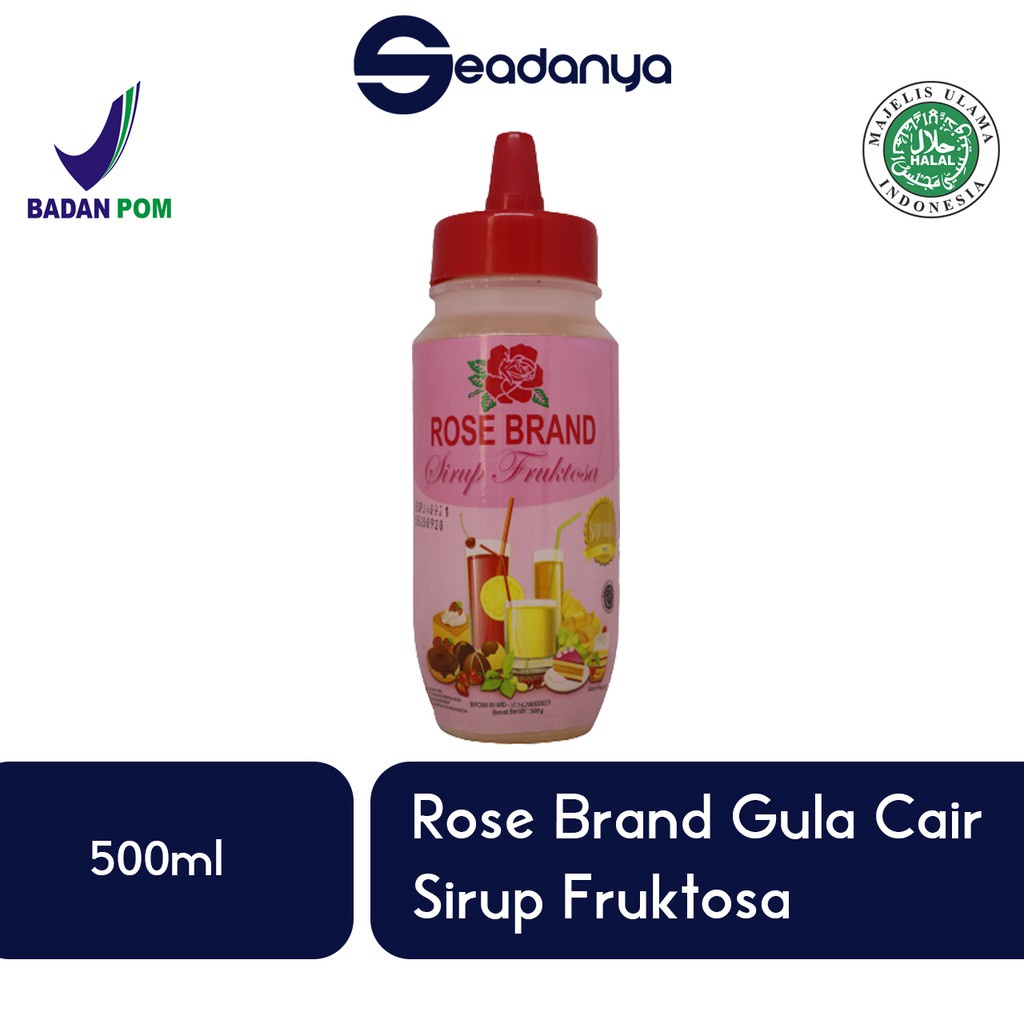 Jual Rose Brand Sirup Fruktosa Gula Cair G Halal Bpom Harga Promo