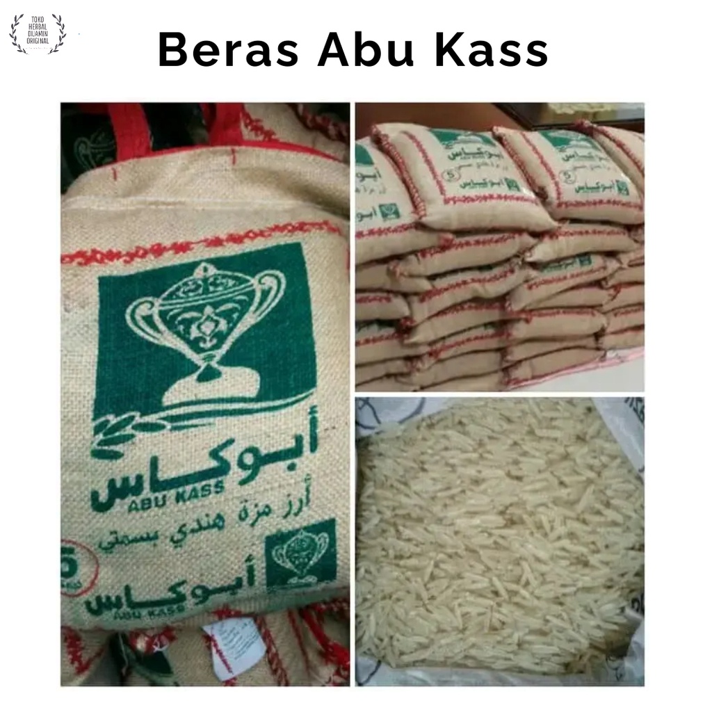 Jual Beras Abu Kass Basmati Rice Kas Abukas India Original